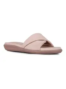 Inc.5 Womens Peach Casual Solid Round Toe Flats
