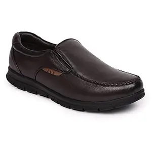 Liberty Mens Jpl-96 Brown Uniform Dress Shoe - 6 UK (51317682)