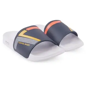 Campus Men's SL-432A BLU/V.ORG Sliders - 7UK/India 1 Pair