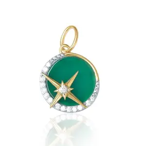 CHIVRI Sterling Silver Star Pendant | With Certificate of Authenticity & 925 Stamp | Pendant for Stylish Women | Diwali Gifts for Girls & Women's