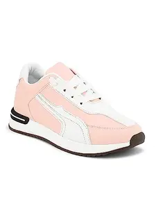 Longwalk Running Lightweight Pink Women Sport Shoes W-8608