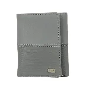 Baggit Men's 3 Fold Wallet - Small (Grey)
