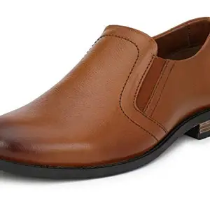 Saddle & Barnes Men's Leather Formal Shoes Tan