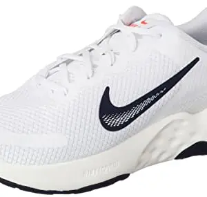 Nike Mens Renew Ride 3 White/Obsidian-Bright Crimson-SAIL Running Shoe - 9 UK (10 US) (DC8185-102)