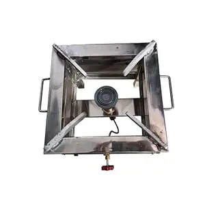 SAIFPRO Stainless Steel Counter Top Commercial Gas Burner/Bhatti (10