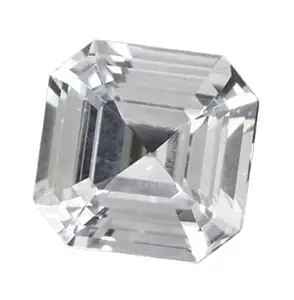 MAA SHAKTI GEMS 5.80 Carat 6.30 Ratti सफ़ेद पुखराज IGL Lab Certified Superb Natural Earthmine Safed Pukhraj Stone For Make Pendant Ring Precious Shining White Sapphire Gemstone For Men