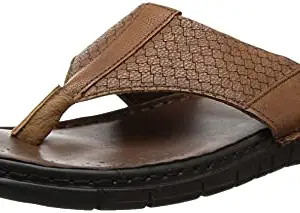 Bata Mens Icon Th Light Brown Slipper, 10 UK