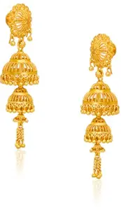 arch fashion Traditional Tample Earring Collection |Jhumki Earring
