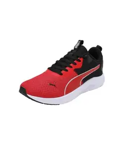 Puma Mens Aspirit for All Time Red-Black-Silver Running Shoe - 7 UK (31075801)