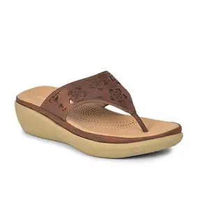 Liberty Women Gif-211 Tan Slipper - 38