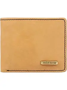 Hidesign mens EE 391-2021S RF One size Tan Bi-fold Wallet
