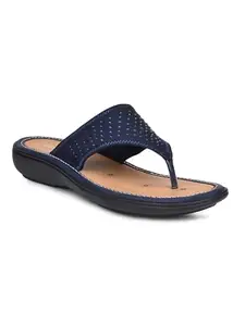 Bata Women's Slip-on Sandal - NAVY (8 UK) (5719496)