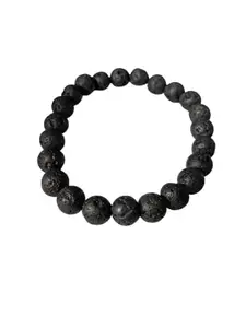 Masiullah stor Lava Bracelet for Women Men's Gifts - Protection Healing Crystal Bracelet - 8mm Gemstone Beaded Adjustable