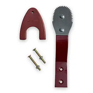 Stainless Steel Coconut Scraper Spare Blade/Chirava Naaku with Safety Cap and Screws for Kitchen | Sharp and Efficient, Safe to Use, Easy to Clean