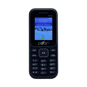 MTR PEAR P310 (Blue) Phone with 1.8 INCH Display,1100 MAH Battery,Contains Many Indian Language,Basic Keypad Phone price in India.