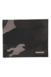 Peter England Camo Leather Wallet