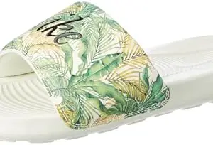 Nike Women's W Victori One Slide Print Running Shoes-Sea Glass/Black-Sail-Cn9676-012-3.5Uk