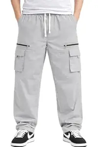 ODDMONKEY Men Cargo || Casual Trouser || Cargo Pant for Men - Stylish, Comfortable, Multi-Pocket Design for Outdoor, Work Wear & Casual (Ccargo-01)