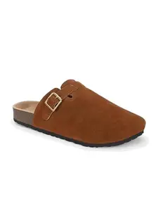 Big Fox PU Cork Lightweight Sandals for Men (Beige, UK Footwear Size System, Adult, Men, Numeric, Medium, 8)