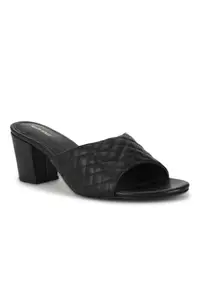 Allen Solly Women Black Casual Heels