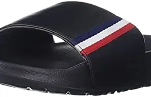 Carlton London Men's Slipper (CL-M-AVI-SL323_Black), 6 UK