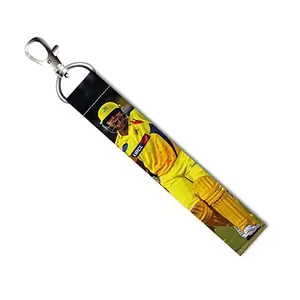 ISEE 360® Cricketer Suresh Raina Lanyard Tag with Swivel Lobster for Gift Luggage Bags Backpack Laptop Bags L X H 5 X 0.8 INCH