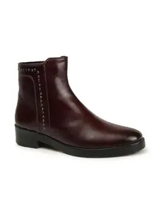 ELLE WOMEN Boots,Cherry,UK-8
