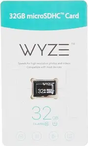 Wyze Labs Expandable Storage 32GB MicroSDHC Card Class 10 price in India.