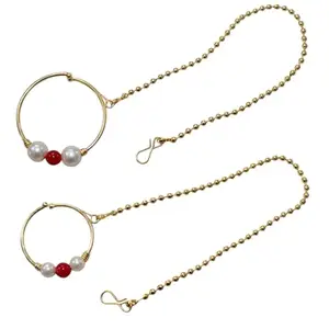 Artificial Nath for Women & Girls Pack of 2