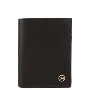 Da Milano Leather RFID Wallet for Men with Multicard Slot - Brown (10043A)