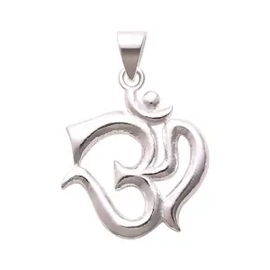 TARAASH 925 Sterling Silver Spiritual OM Pendant Gift for Men/Women/Boys/Girls