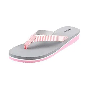 Walkway Womens Synthetic Pink Slippers (Size (7 UK (40 EU))