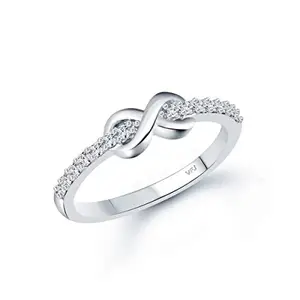 VFJ VIGHNAHARTA FASHION JEWELLERY Vighnaharta Valentine Day Gift valentineday Gift for him Gift for Women Gift for Men Symbol of Love Valentine,s Day Ring CZ Rhodium Plated Alloy Ring for Women and Girls-[VFJ1569FRR14]