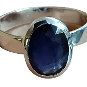 BluDiamond 3 Carat Neelam Ring For Men Stylish 3.25 Ratti Blue Sapphire Ring Original IGL Certified नीलम रत्न ओरिजिनल रिंग Shani Ratan Ring Pure Nila Stone Ring For Unisex Women