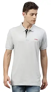TVS Racing Polo Tshirt Cotton Grey - L