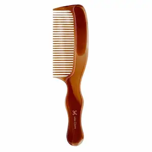 Miss Claire Thin Tooth Hair Comb, Premium Hair Comb For Effortless Styling And Gentle Detangling For Men & Women (Brown) (C103TT)
