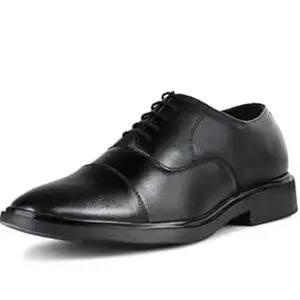 LOUIS STITCH Genuine Leather Shoes for Men | Formal Shoes for Men | EVA Sole Comfort Cushion| LSFX-JB