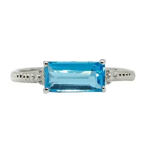 Hiflyer Jewels 925 Sterling Silver Ring Blue Topaz Baguette Gemstone Ring 925 Stamp Jewelry | Gifts For Women And Girls (20)