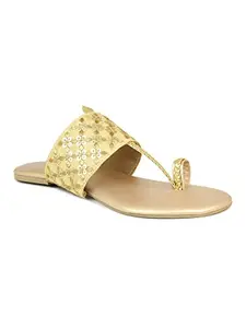 Inc.5 Ethnic Fashion Sandal For Womens