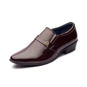 Michael Angelo Men's MA-2186 Formal Shoes_Cherry_40 Euro