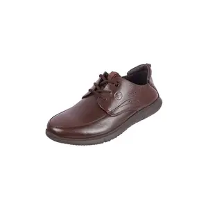 Mochi Mens Brown Casual Leather Formal Shoes UK/11 EU/45 (19-489)