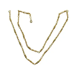 Gold-Plated Panchaloha Anklet for Women, Traditional five metal/impon anklet for girls/minimal design anklet