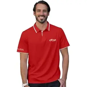 FIGHTERHERO Polo Collar T Shirt for Men | Cotton Office Collar Tshirt | Formal Half Sleeve Polo Tshirts | Wrinkle-Resistant | Colors Dont Fade | Soft & Comfortable | Regular Fit | Boundless Design