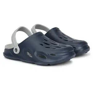Aqualite Men NEO-154 Clogs, N.Blue/Grey, 10 UK/India