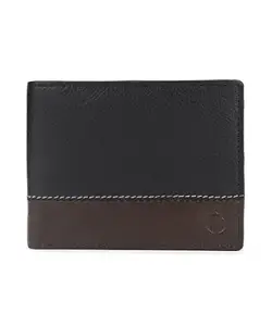 Urbano Fashion Men's Casual, Formal Black Genuine Leather Wallet -12 Card Slots (wallet-0005-black)