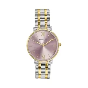 Sonata Poze 9 with Quartz Analog Pink Dial SS+IPG Strap Watch for Women - SP80183BM01W