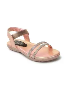 ELLE Slider Sandal, Colour-Pink,Size-UK 5