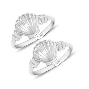 Styleejewel Sterling Silver Toe Rings For Women Silver | Toe Rings Silver Pure | 925 Sterling Silver Toe Ring | Toe Rings For Women Silver Pure | Bichiya For Women Stylish | Bichiya Set For Women Chandi | 3.5 Grams