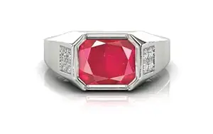 10.00 Carat Handcrafted Finger Ring With Beautifull Stone Men & Women Jewellery Collectible manik RING panchdhatu for Men and Women LAB - CERTIFIED
