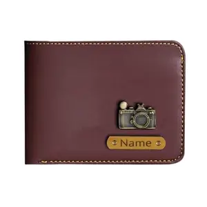 NAVYA ROYAL ART Customised Mens Wallet Anniversary or Birthday Gift for Husband/Brother/Boyfriend/Friend - Brown Wallet 02